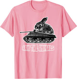 Cute Rabbit Lover Bunny Graphic Tank Top in Pink