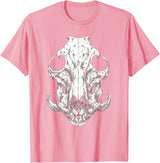 Hog Hunter Skull Co. Hog Hunter Skull Hunting Wild Hog Pigs T-Shirt - Pink