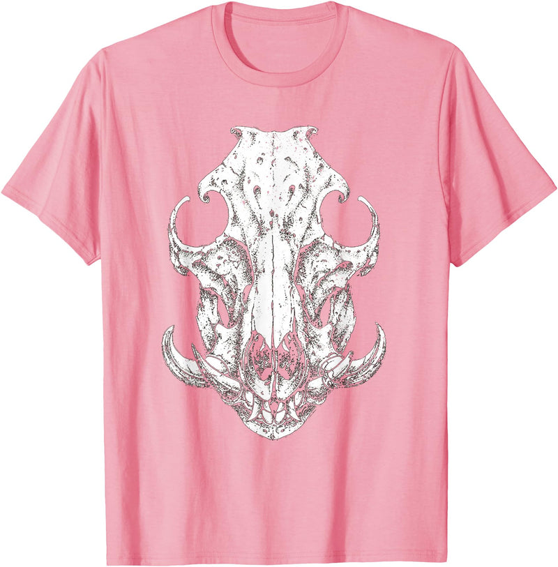 Hog Hunter Skull Co. Hog Hunter Skull Hunting Wild Hog Pigs T-Shirt - Pink