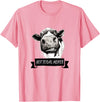 Not Today Heifer Funny Cattle Apparel Not Today, Heifer Funny Holstein Cow T-Shirt - Pink