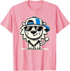 Nerrrdy Lion Hipster Men Women Kids Boys Girls Funny Lion T-Shirt - Pink