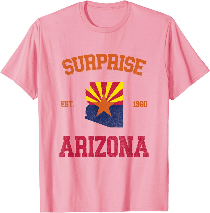Surprise Arizona AZ Designs Surprise Arizona T-Shirt - Pink