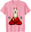 Funny Llama Gift Llama Lover Accessories & Stuff Cute Llama Design For Men Women Alpaca Animal Llama Lovers T-Shirt - Pink
