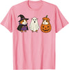 Funny Halloween Guinea Pig Costume Guinea Pig Halloween Ghost Pumpkin Funny Guinea Pig Women T-Shirt - Pink