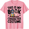 Book Character Fun Costumes This is My Book Character Costume Penguin Pig T-Shirt - Pink