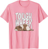 Picadilly Printables Guinea Pigs Guinea Pig Tough Wheek Brown & Cream Guinea Pig Pet T-Shirt - Pink