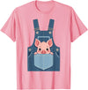 Pig Farm Animal Costumes Pig Costume - Funny Farmer, Pocket, Farm, Women, Men, Kids T-Shirt - Pink