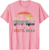 Beepa Bear Father's Day T-Shirt Vintage Beepa Bear Wildling Father's Day T-Shirt - Pink