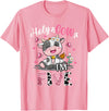 Cow Themed Birthday Party Supplies For Girl 5th Holy Cow I'm Five 5 Years Old 5th Birthday Girl Outfit T-Shirt - Pink