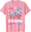 Bears Pink Or Blue Gender Reveal Bears Pink Or Blue Great Grandma Loves You Gender Reveal T-Shirt - Pink