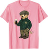 Teddy Bear Feeling Lucky St Patricks Women Men Cool Funny Teddy Bear Feeling Lucky Drinking St Patricks Day T-Shirt - Pink