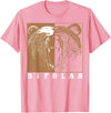 Cool I Love Polar Bears With Bipolar Designs Bipolar Cute Mental Disorder Polar Bear Gift T-Shirt - Pink
