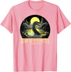 FunWearVm The Bear Lake Monster Cryptid Utah USA Cryptozoology T-Shirt - Pink