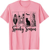 Halloween Spooky Tee Vintage Halloween Horror Spooky Season T-Shirt - Pink