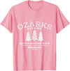 Arkansas Wilderness Designs and Gifts Buffalo National River - Arkansas - Ozark Mountains T-Shirt - Pink