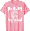 BERGIN HUNT & FISH CLUB Funny Design T-Shirt - Pink