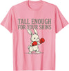 Cute Bunny Joke T-Shirt in Pink