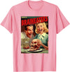 Last Gasp Graphics Brain Eaters 1950s horror comic cover T-Shirt - Pink