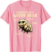 Tardigrade Water Bear Co Anatomy Of A Water Bear Funny Tardigrade T-Shirt - Pink