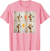 Zoo Animal Photobooth Love Giraffes Men Women Kids Happy Giraffe Face Jungle Animal Selfie Birthday Giraffe T-Shirt - Pink
