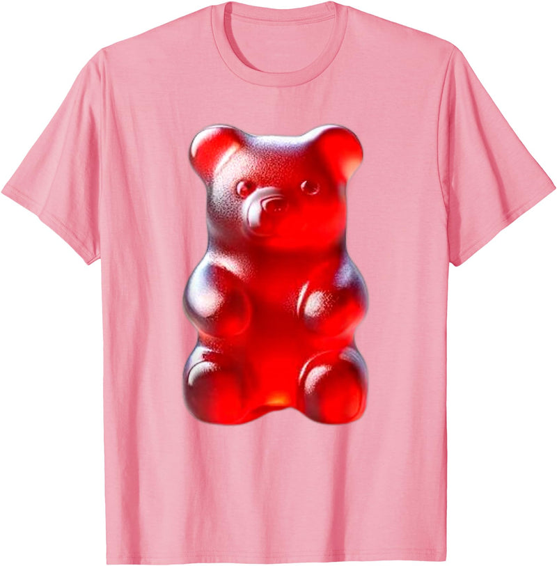 Urban Empyre Red Gummy Bear T-Shirt - Pink