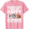 Guinea Pig Gift Guinea Pig Accessories & Stuff Funny Guinea Pig Clothes Men Women Rodent Guinea Pig Lover T-Shirt - Pink