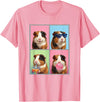 guinea pigs guinea pig Shop Guinea Pigs Funny Guinea Pig T-Shirt - Pink
