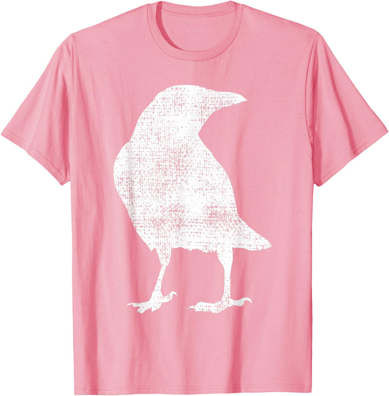 Crow Shirts Crow Raven Bird Lover Gift T-Shirt - Pink