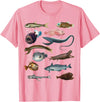 Educational Science Ideas Deep Sea Fish Ocean Biology & Marine Science Educational T-Shirt - Pink