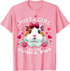 Cute Guinea Pig Gifts Just A Girl Who Loves Guinea Pigs Lover Mom T-Shirt - Pink
