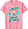 Showing Cattle & Pigs T-Shirts And Apparel Livestock Show Grandma - We Show Pigs at the Fair T-Shirt - Pink