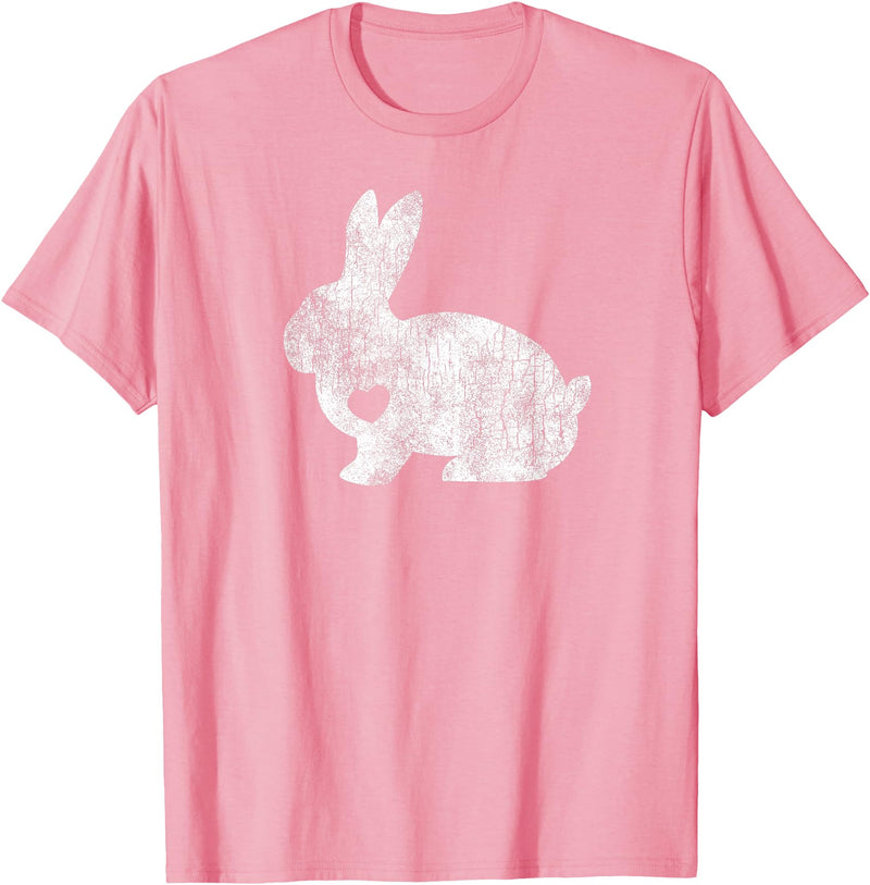 Love Bunny Rabbit Lover Animal Pet Owner Easter Gift T-Shirt in Pink