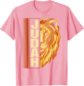 Hebrew Israelite Judah lion Lion of Judah Lion Hebrew Israelites jewish T-Shirt - Pink