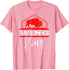 Nickel City Tailgate Gear Buffalo Wing King Legend T-Shirt - Pink