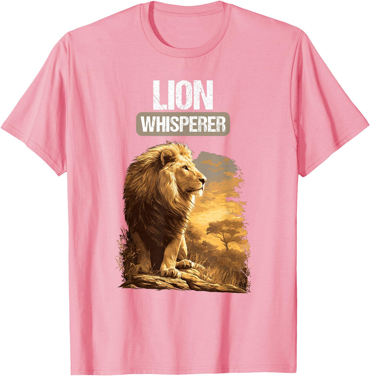 Lions Lion Lovers Shop Lions Lion Whisperer T-Shirt - Pink