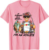 If Fishing Is A Sport I'm An Athlete Funny Tees If Fishing Is A Sport I'm An Athlete Funny Fishing Lovers T-Shirt - Pink