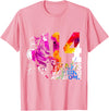 COOL HORSE DESIGNS AND OUTFITS HORSE 14 YEARS OF BEING AWESOME RIDING 14TH BIRTHDAY T-Shirt - Pink
