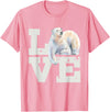 Funny Polar Bear Shirts Polar Bear Lover Zookeeper Zoo Animal Lover Wildlife T-Shirt - Pink