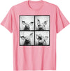 Piglet Farm Nature Photography Men Women Kids Happy Pig Face Portrait Hog Farmer Funny Farm Animal T-Shirt - Pink