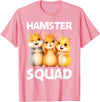 Cute Hamster Design for Men Women Kids Dwarf Hamster Lovers T-Shirt - Pink