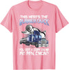 funny quotes about trucks this here's the rubber duck you got a copy on me pig pen T-Shirt - Pink