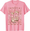 Country CowGirl Western Family Matching Rodeo Mom Pink Boots Coquette Cow-Girl Birthday Party T-Shirt - Pink
