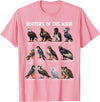 Bird Lover Hunters of the Wind Birds of Prey Falcon Owl Birding Raptors T-Shirt - Pink