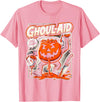 Ghoul Halloween Trick Or Treat SteMi Apparel Halloween Ghoul Lover Spooky Ghost Scary Trick Or Treat T-Shirt - Pink