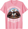 Nature Wildlife Art Prints Jackie & Shadow Sunny & Gizmo Big Bear Lake 2025 Eagle T-Shirt - Pink