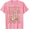 Country CowGirl Western Family Matching Rodeo Papa Pink Boots Coquette Cow-Girl Birthday Party T-Shirt - Pink
