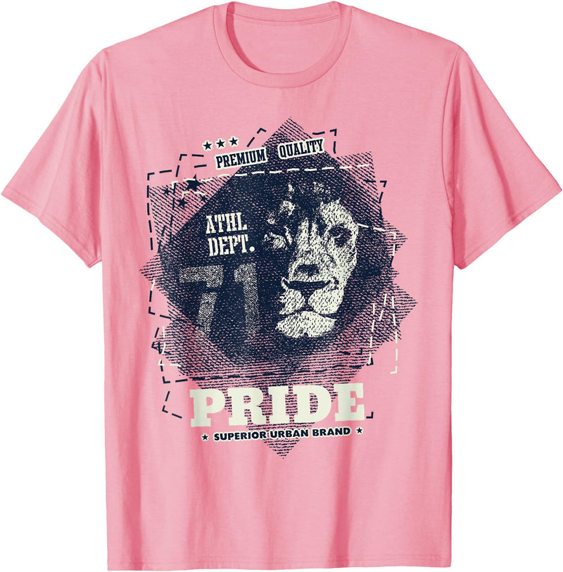 Tee Catcher Lion Pride T-Shirt - Pink