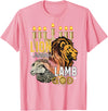 Claudia Williams Apparel Lion of Judah Lamb of God T-Shirt - Pink