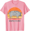 Pig Lover ApparelGIFTCo. Vintage Just A Girl Who Loves Kunekune Pig T-Shirt - Pink