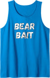 Bear Bait Funny Gay Bear Hunter Pride Merch Tank Top - Sapphire Blue